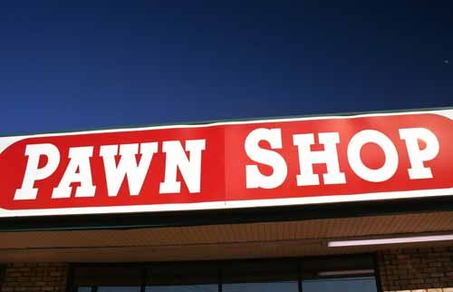 A Pawn Shop Sign